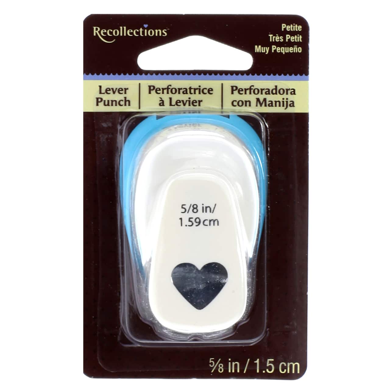 1 Inch Heart Punch 25mm Heart Lever Action Craft Punch Heart Shaped Hole  Punch F